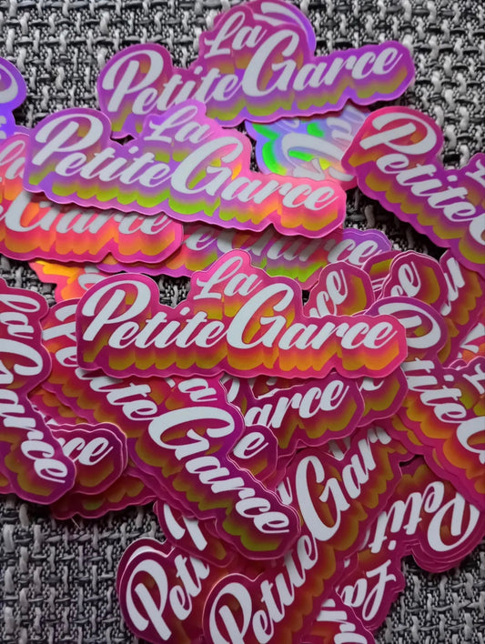 STICKER GARCE HOLOGRAPHIQUE