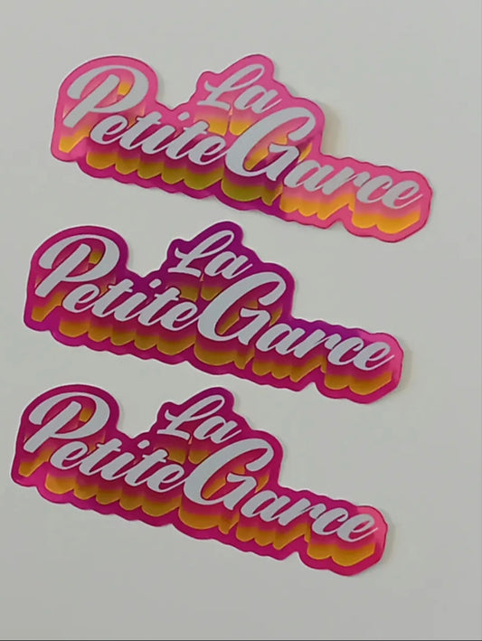 STICKER GARCE HOLOGRAPHIQUE