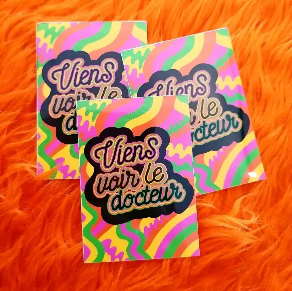 STICKER VIENS VOIR LE DOCTEUR